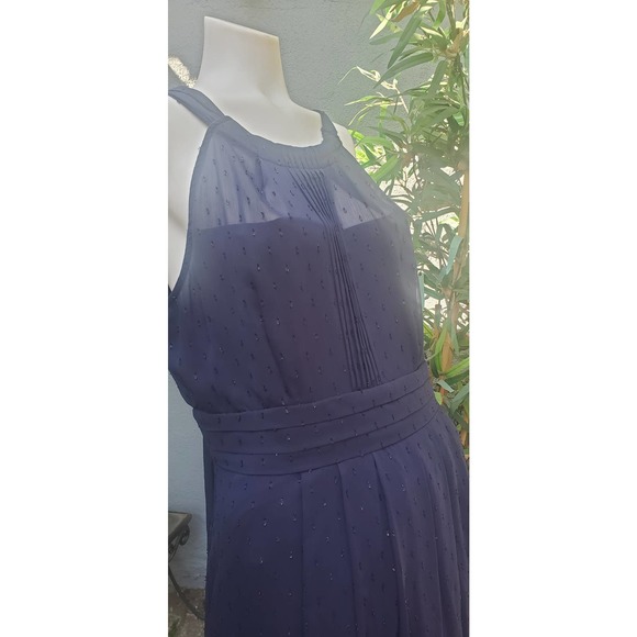 Hobbs Alexis Maxi Dress, Navy Blue, NWT Size 10* - Picture 6 of 14